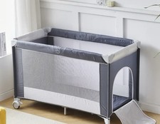 3in1 Folding Baby Crib Bedside