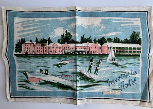 Rare linen placemats hotel - placemats,