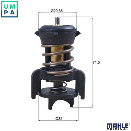 Thermostat coolant 251 94d - thermostat,