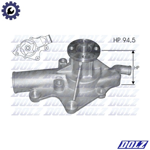 Water pump engine cooling - water,