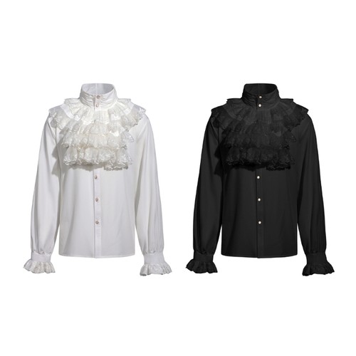 Men pirate shirt medieval - pirate,