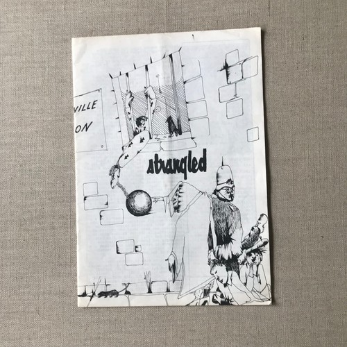 Rare stranglers fanzine - stranglers,