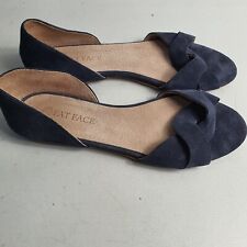 FATFACE Leather Suede Sandals Strappy Twist Slip On Shoe Size UK 6.5 EUR 40