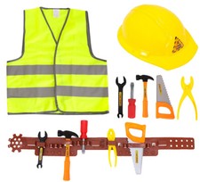 Kids childrens builder costume - builder,