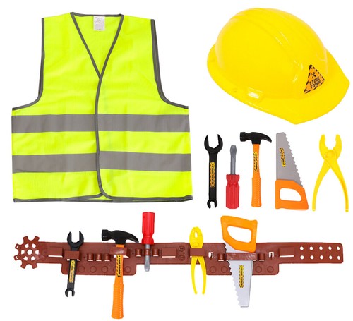 Kids childrens builder costume - kids,