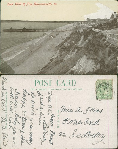 Bournemouth east cliff pier - east,
