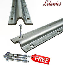 Sliding Gate Track U Groove 20mm with Bolts