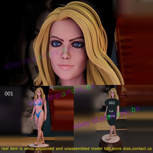 Blonde woman 1 4 - 1/8, 1/6