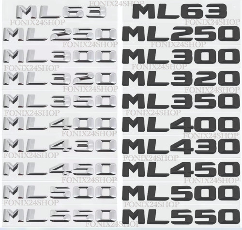 Class rear badge letter - letter, for