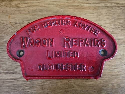 Wagon plate for - wagon, repairs