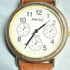 Monte Carlo branded wristwatch
