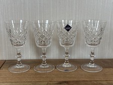 4x Edinburgh Crystal Lead