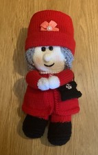 Hand Knitted Queen Elizabeth