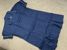 NAVY BLUE NURSE DRESS NURSES UNIFORM DRESS NEW UK SIZE 30 ONE ONLY