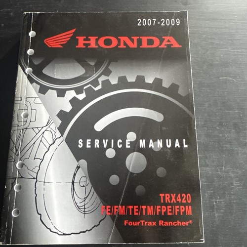 2007 2009 honda trx420 - 2007-2009,