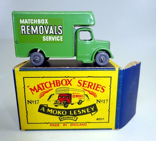 Matchbox 17b removal van - no.,