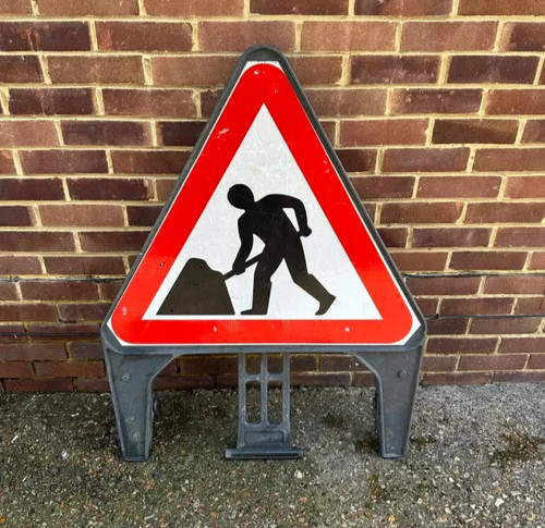 Men work road - work, works