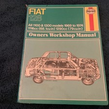 Haynes Fiat 128 1969 T0 1974
