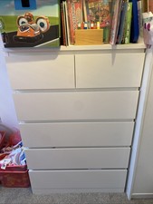 IKEA Malm Matt White Double