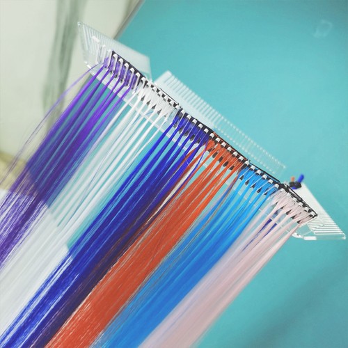 Hair extension hanger - extension, braiding