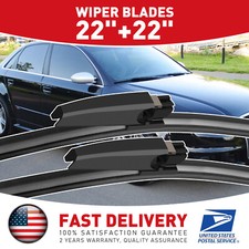 22"+22" Front Windshield Wiper