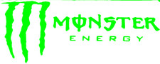LARGE 20 X 10 INCH    Monster Energy  Decal  Van Car/camper Vinyl Sticker