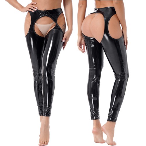 Women pvc leather - leather, skinny