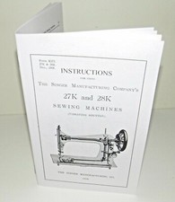 Singer Sewing Machine 27k 28k