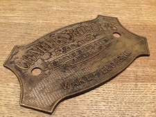 Railway Plate - CHARLES