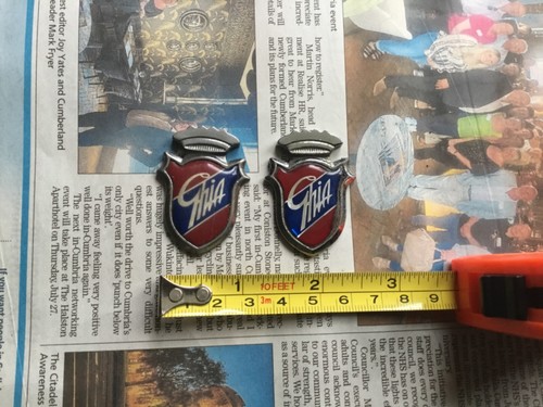 Vintage ford ghia badge - vintage,
