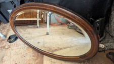 Antique Oval Mirror for Wall
