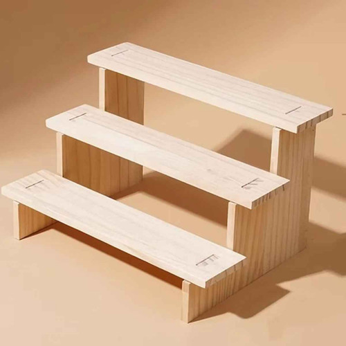Wooden display rack perfume - display,