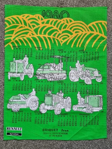 Vintage renault tractors 1980 - tractors,