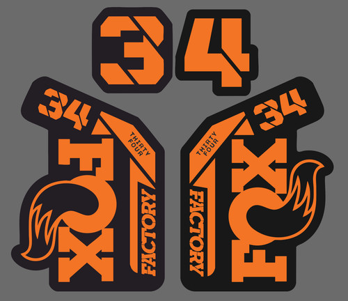 Fox fork stickers 2021 - fork,