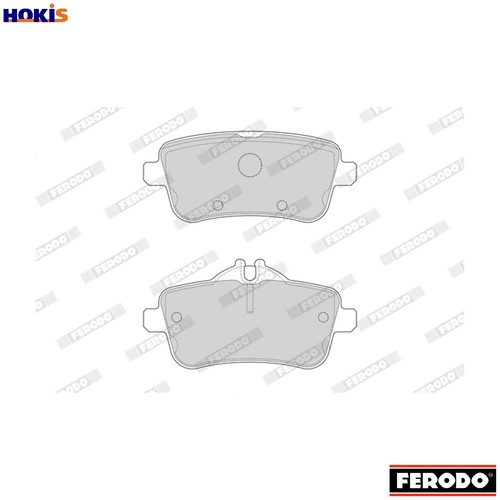 Brake pad set - pad,