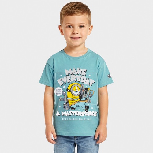 Minions shirt boys short - |,