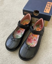 Black PETASIL Girls Leather