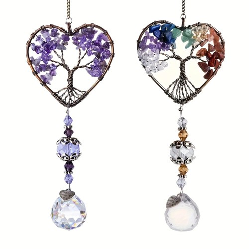1pc rainbow crystal sun - crystal,