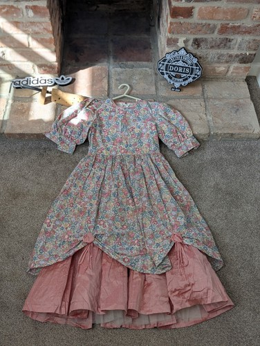 Vintage 1980s floral evening - 1980s,