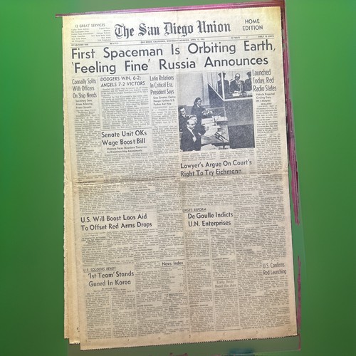 1961 yuri gagarin first man - 1961,