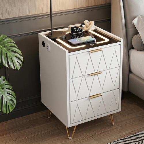 Modern led bedside - bedside, table