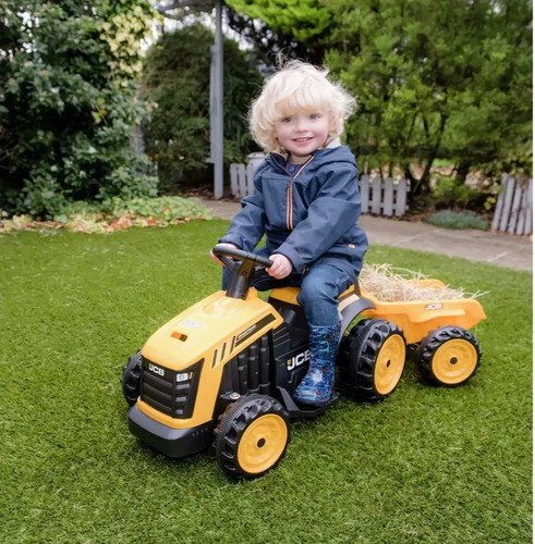 Evo jcb tractor with - tractor, trailer