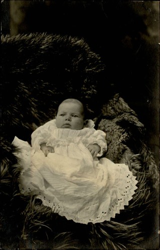 Rppc edwardian baby - rppc,