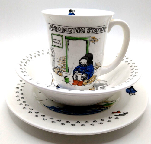 Paddington bear saucer - paddington, bowl