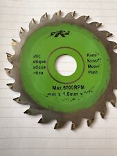 Exakt saw blade for DC270  saw 110mm x 1.6mm x 20mm for cutting plastics