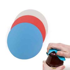 3 X RUBBER BOTTLE & JAR OPENER