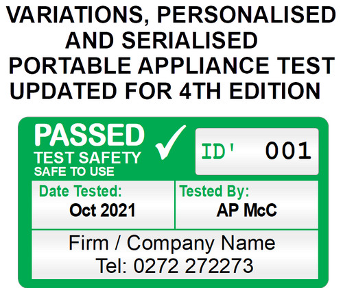 Personalised serialised pat - &,