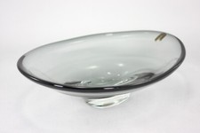 Whitefriars 9663 Bowl Indigo With Both Labels