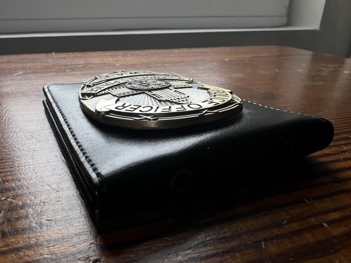 Obsolete replica police - police, badge