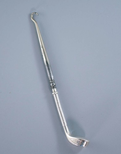 Antique sterling silver - silver, golf